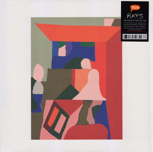 RAYS (3) - You Can Get There From Here (LP, Album, Ltd, Red)