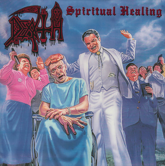 Death (2) - Spiritual Healing (LP, Album, RE, RM)