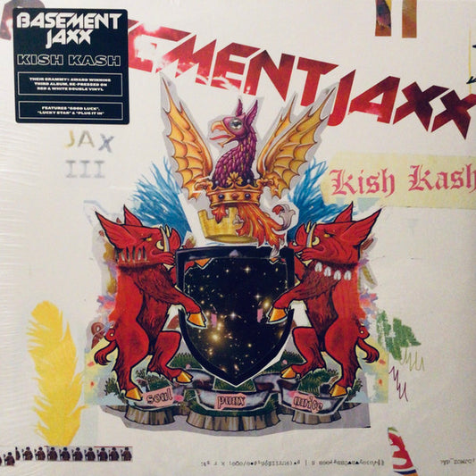 Basement Jaxx - Kish Kash (2xLP, Album, Ltd, RE, red)
