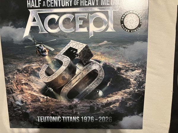 Accept - Teutonic Titans 1976-2026 (2xLP, Album, Sil)