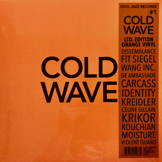 Various - Cold Wave #1 (2xLP, Comp, Ltd, Ora)