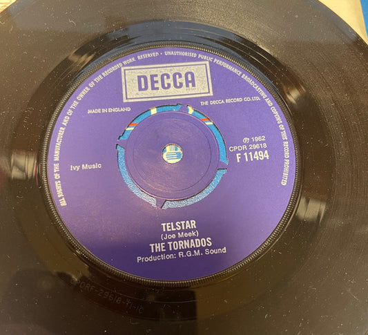 The Tornados - Telstar (7", Single)