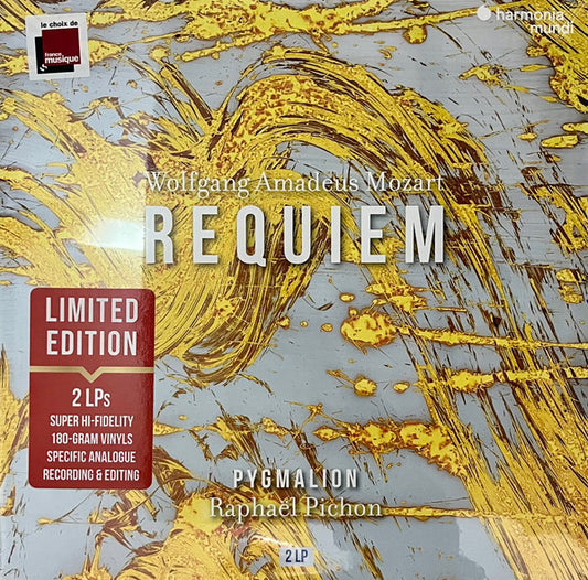 Wolfgang Amadeus Mozart, Pygmalion, Raphaël Pichon - Requiem (2xLP)