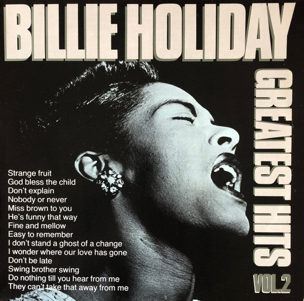 Billie Holiday - Greatest Hits Vol.2 (LP, Comp)