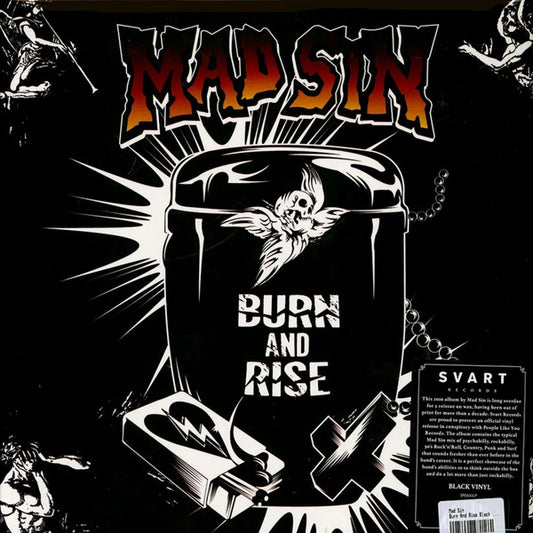 Mad Sin - Burn And Rise (LP, Album, RE)