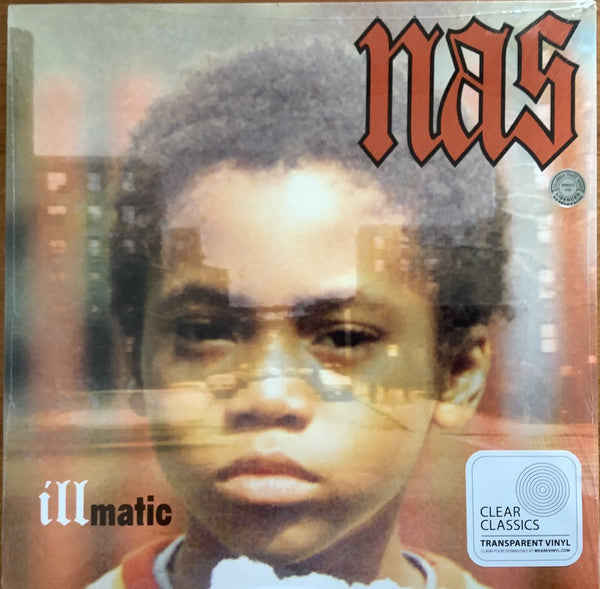 Nas - Illmatic (LP, Album, Ltd, RE, RP, Cle)