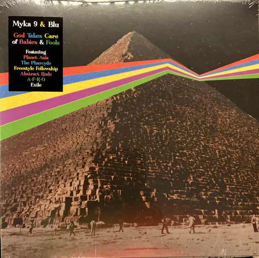 Myka 9* & Blu (2) - God Takes Care Of Babies & Fools (12", Album)