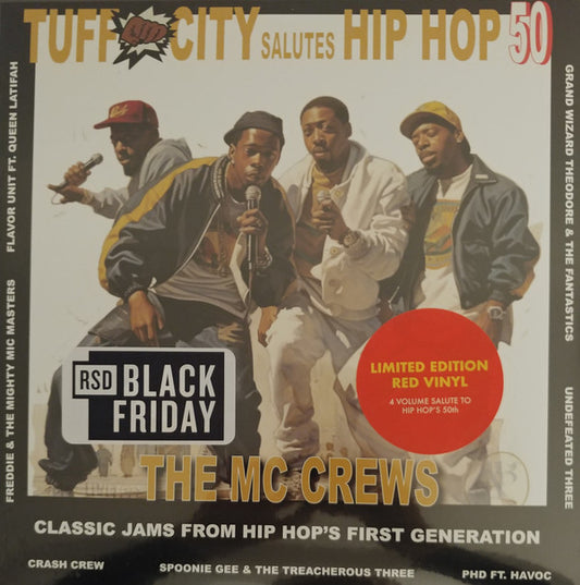 Various - Tuff City Salutes Hip Hop 50: The MC Crews (LP, Red + 7", Single + RSD, Comp, Ltd)
