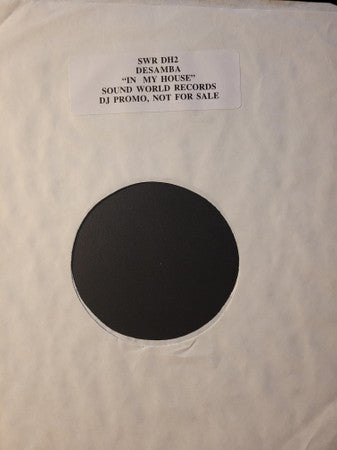 Desamba - In My House (12", Single, Promo, W/Lbl)