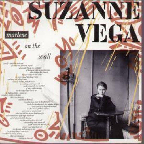 Suzanne Vega - Marlene On The Wall (7", Single, RE, Red)
