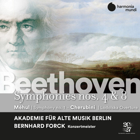 Beethoven*, Mehul*, Cherubini*, Akademie Für Alte Musik Berlin, Bernhard Forck - Symphonies Nos. 4 & 8: Symphony No. 1; Lodoïska Overture (2xCD)