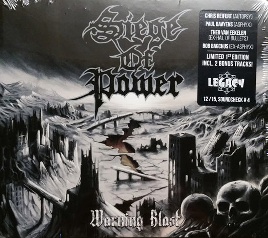 Siege Of Power (2) - Warning Blast (CD, Album, Ltd)