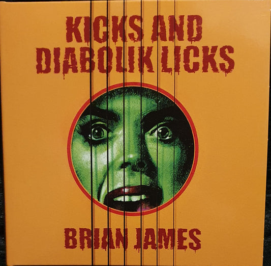 Brian James - Kicks And Diabolik Licks (CD, Album)