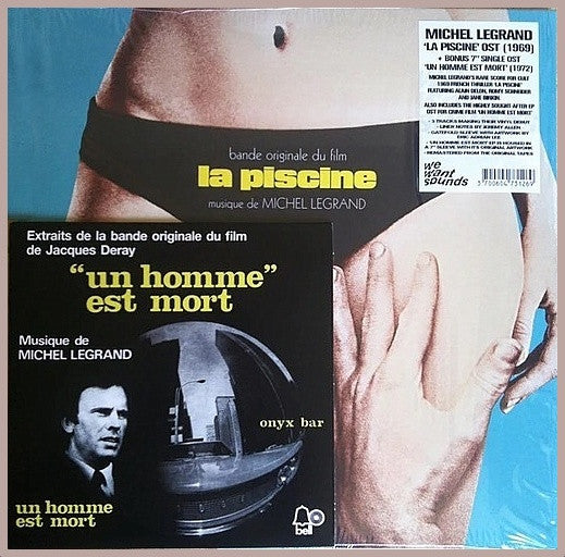 Michel Legrand - Bande Originale Du Film La Piscine (LP, Album, RE, RM + 7", Single + Ltd)