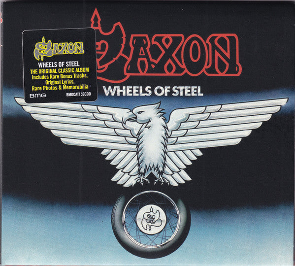 Saxon - Wheels Of Steel (CD, Album, RE, Dig)