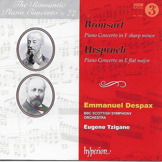 Bronsart*, Urspruch*, Emmanuel Despax, BBC Scottish Symphony Orchestra, Eugene Tzigane - Piano Concertos (CD, Album)