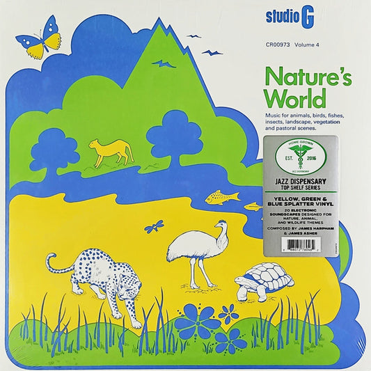The Electro Quartet - Nature's World Volume 4 (LP, RE, Yel)