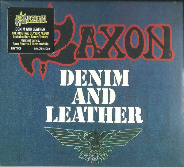 Saxon - Denim And Leather (CD, Album, RE, Dig)