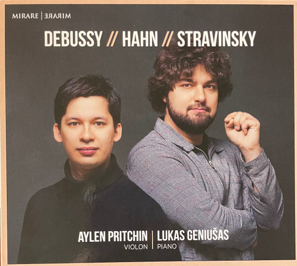 Aylen Pritchin*, Lukas Geniušas - Debussy // Hahn // Stravinsky (CD, Album)