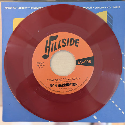 Ron Harrington With Bob & Ellis - It Happened To Me Again (7", Opa)