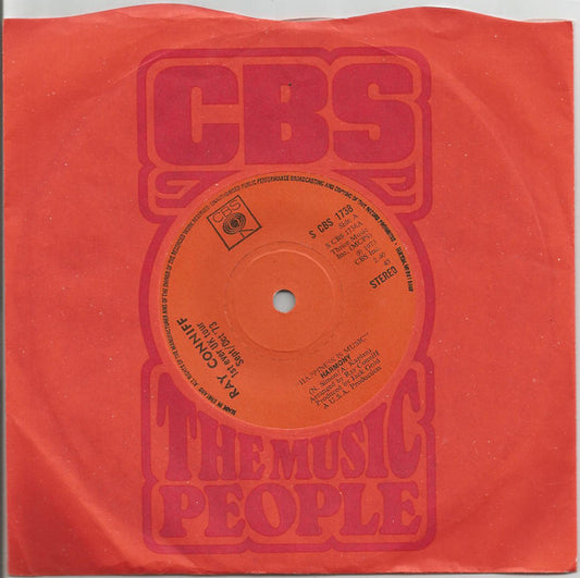 Ray Conniff - "Happiness Is Music" Harmony / Charlotte's Web (7", Single)