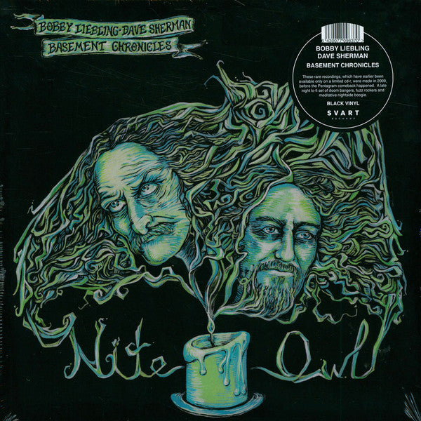 Bobby Liebling & Dave Sherman Basement Chronicles* - Nite Owl (LP, Album, RE)