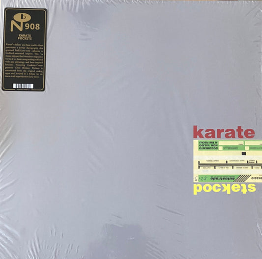 Karate - Pockets (LP, Album, RE)