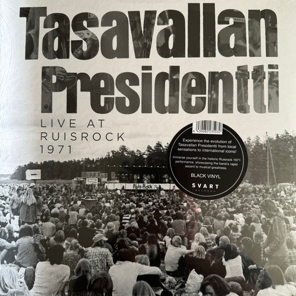 Tasavallan Presidentti - Live At Ruisrock 1971 (2xLP, Album)