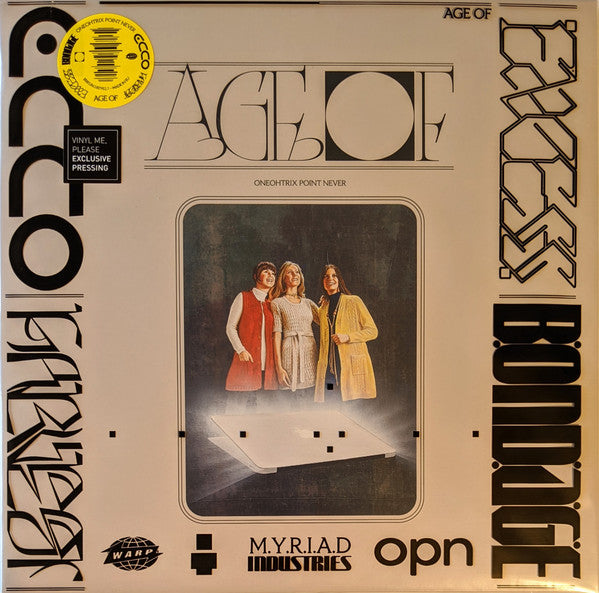 Oneohtrix Point Never - Age Of (LP, Album, Club, Ltd, Num, Yel)