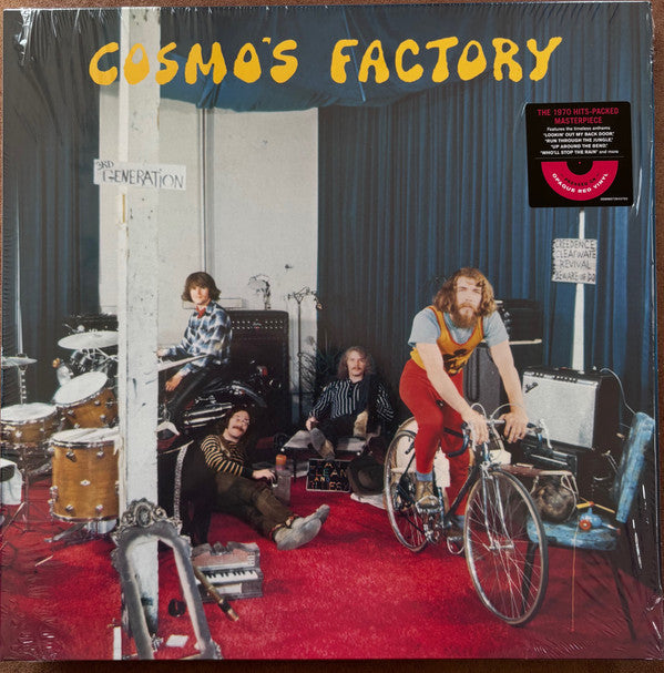 Creedence Clearwater Revival - Cosmo's Factory (LP, Album, RE, Red)