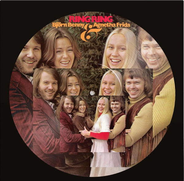 Björn Benny & Agnetha Frida* - Ring Ring (LP, Album, Pic, RE)