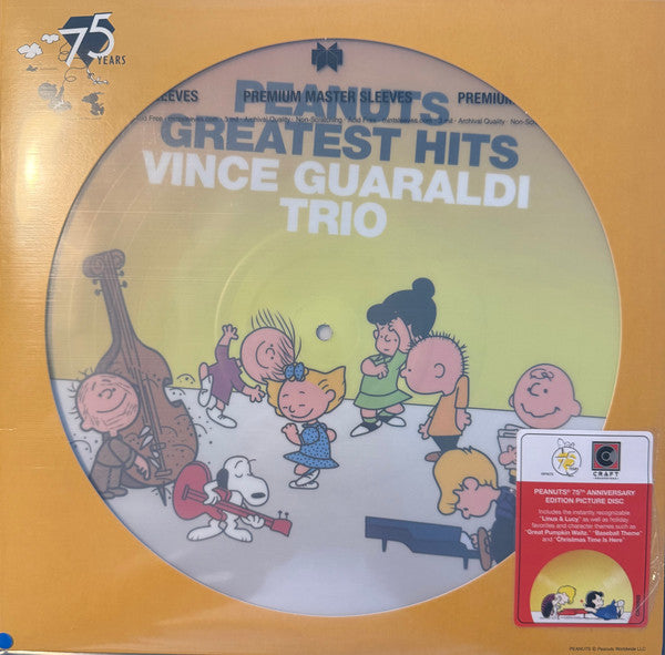Vince Guaraldi Trio - Peanuts Greatest Hits (LP, Comp, Pic, RE, 75t)