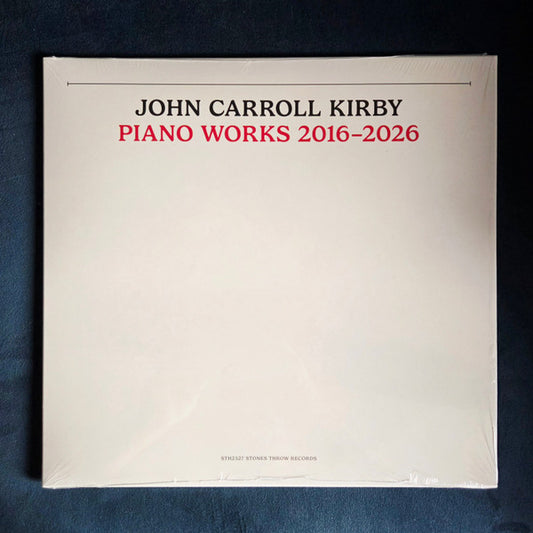 John Carroll Kirby - Piano Works 2016-2026 (LP, Album)