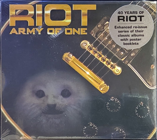 Riot (4) - Army Of One (CD, Album, RE, RM, Dig)