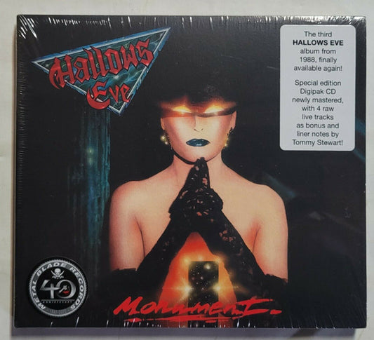 Hallows Eve - Monument (CD, Album, RE, Dig)
