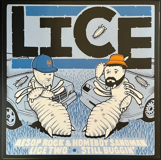 Aesop Rock & Homeboy Sandman - Lice Two - Still Buggin' (12", EP, RP)