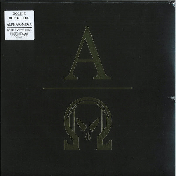 Goldie presents Rufige Kru - Alpha Omega (2xLP, Album, Whi)