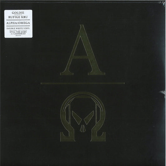 Goldie presents Rufige Kru - Alpha Omega (2xLP, Album, Whi)
