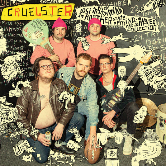 Cruelster - Lost Inside My Mind In Another State of Mind: The Singles Collection (LP, Comp)