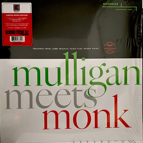 Mulligan* Meets Monk* - Mulligan Meets Monk (LP, Album, RSD, Mono, Ltd, RE)