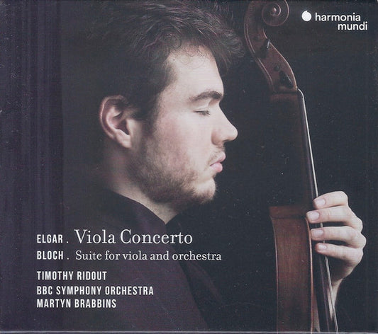 Elgar* • Bloch* - Timothy Ridout, BBC Symphony Orchestra, Martyn Brabbins - Viola Concerto • Suite For Viola And Orchestra (CD, Album)