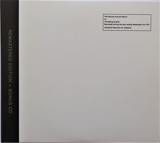 Throbbing Gristle - The Second Annual Report Of Throbbing Gristle (2xCD, Album, RE, RM)