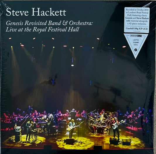 Steve Hackett - Genesis Revisited Band & Orchestra: Live At The Royal Festival Hall (3xLP, Album, Cle + 2xCD, Album + Ltd, RE)