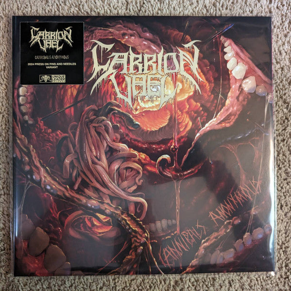 Carrion Vael - Cannibals Anonymous (LP, Album, Ltd, Pin)
