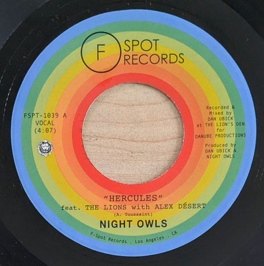 Night Owls (6) - Hercules / Tell It Like It Is (7", Single)