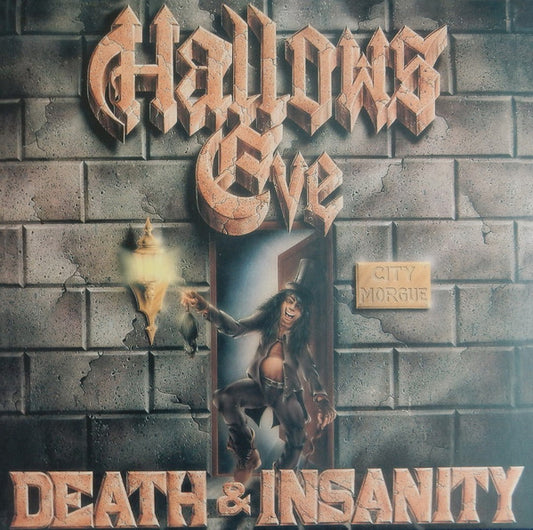 Hallows Eve - Death & Insanity (LP, Album, RE, Bla)