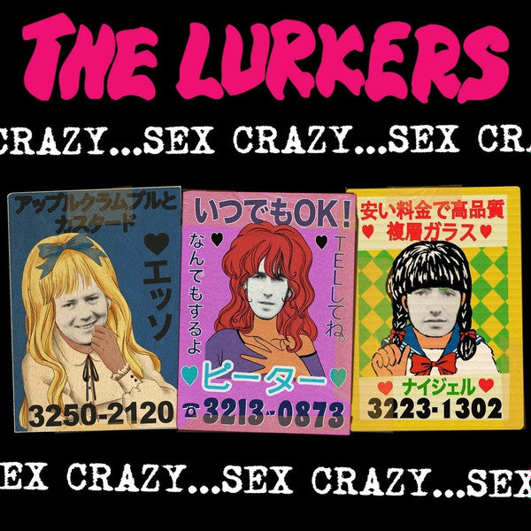 The Lurkers* - Sex Crazy (LP, Gre)