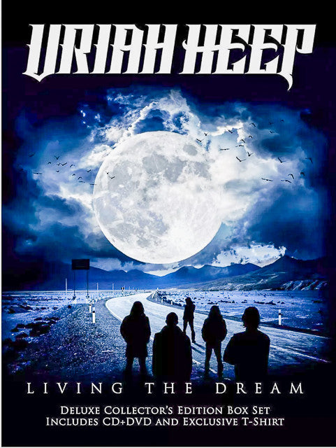 Uriah Heep - Living The Dream (Box, Ltd + CD, Album + DVD-V, NTSC + Dlx, Dig)