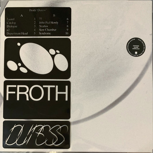 Froth (3) - Duress (LP, Album)