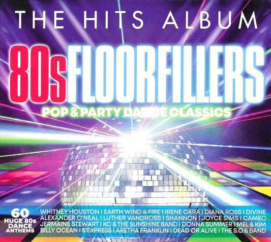 Various - The Hits Album 80s Floorfillers (Pop & Party Dance Classics) (3xCD, Comp)